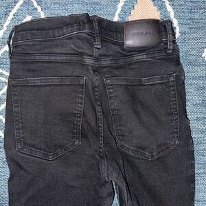 Everlane black high rise skinny - 27 reg